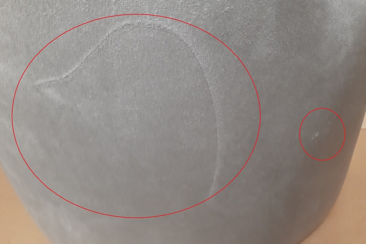 B-Ware KAWOLA Esszimmerstuhl LARA Drehstuhl Velvet cremeweiß