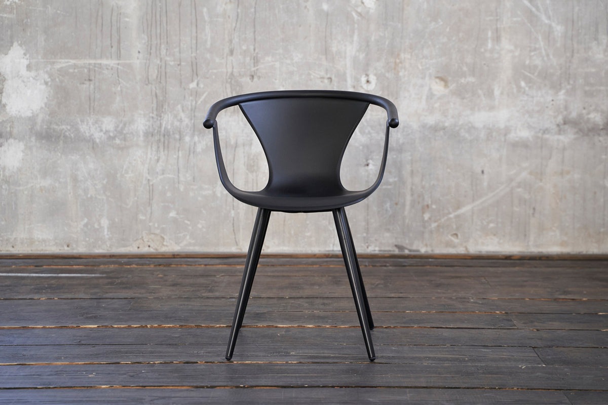 B-Ware KAWOLA Stuhl DANA Esszimmerstuhl Kunststoff schwarz