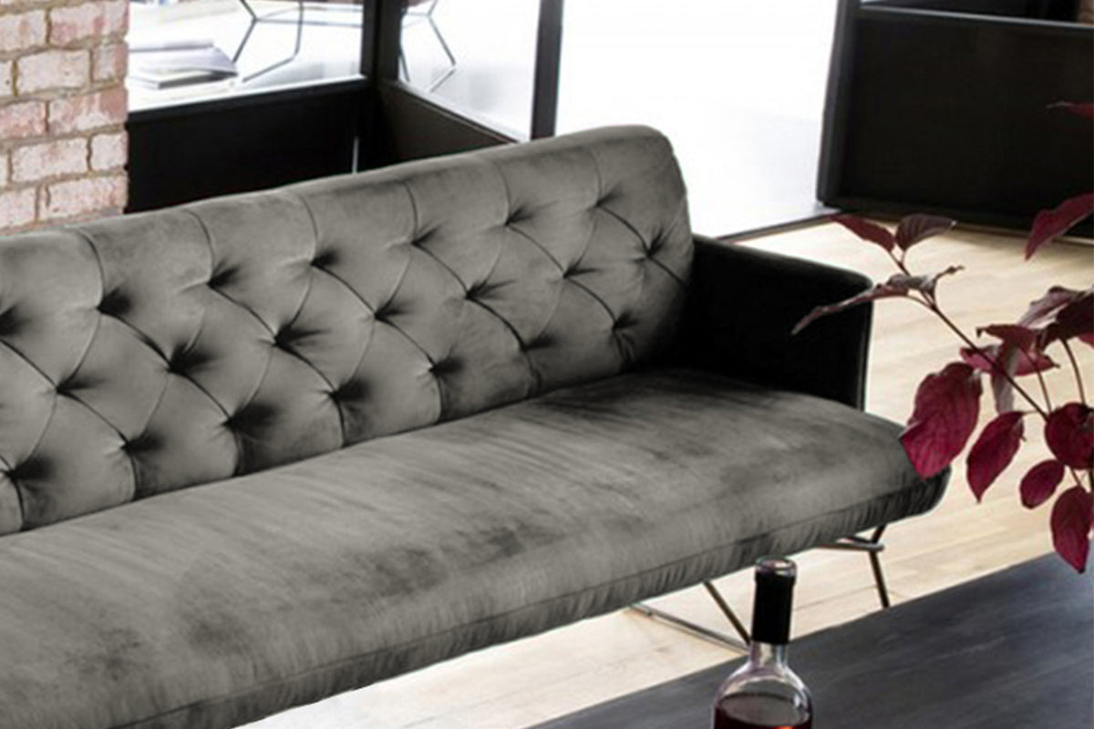 KAWOLA Esszimmerbank CHARME Velvet stone