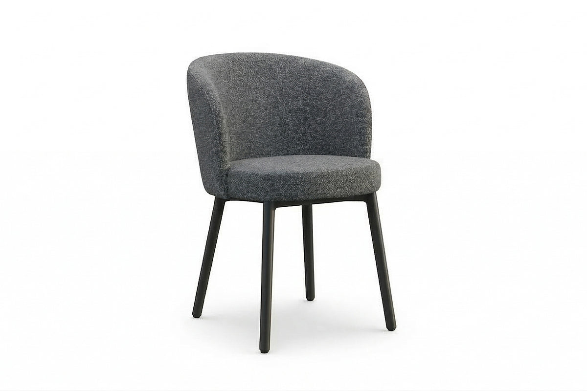 KAWOLA Gartenstuhl INDUS Outdoor Stoff grau