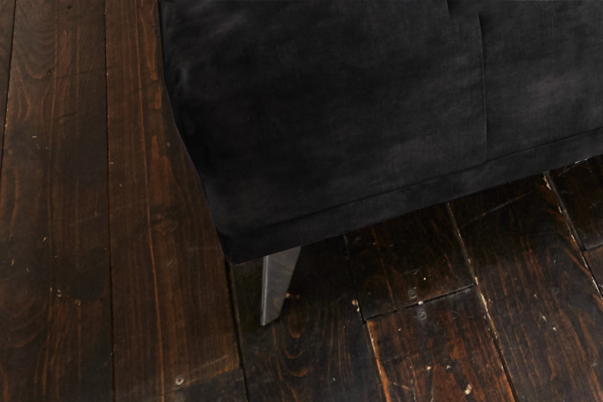 KAWOLA Hocker WIOLO velvet anthrazit