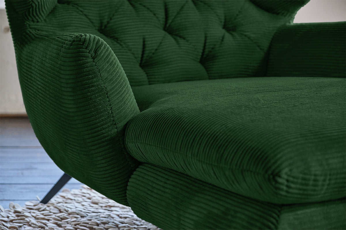 KAWOLA Longseat CHARME Cord smaragd