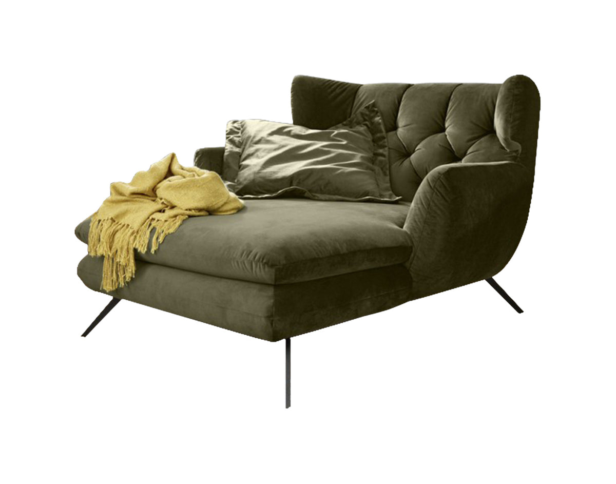 KAWOLA Longseat CHARME Velvet oliv
