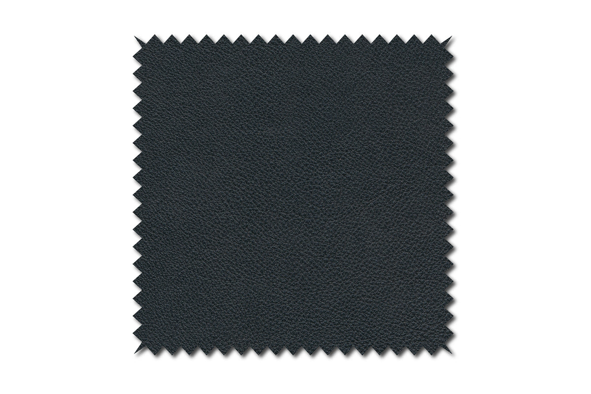 KAWOLA Stoffmuster Leder schwarz