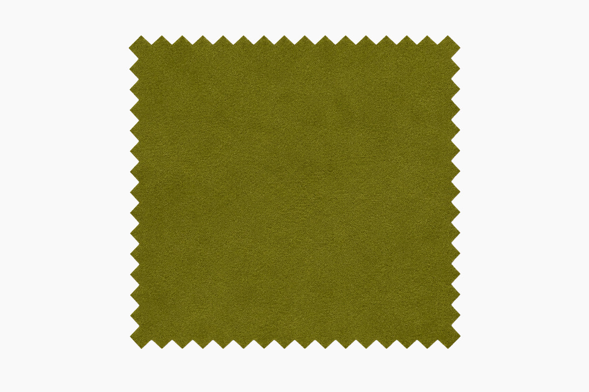 KAWOLA Stoffmuster Velvet grün