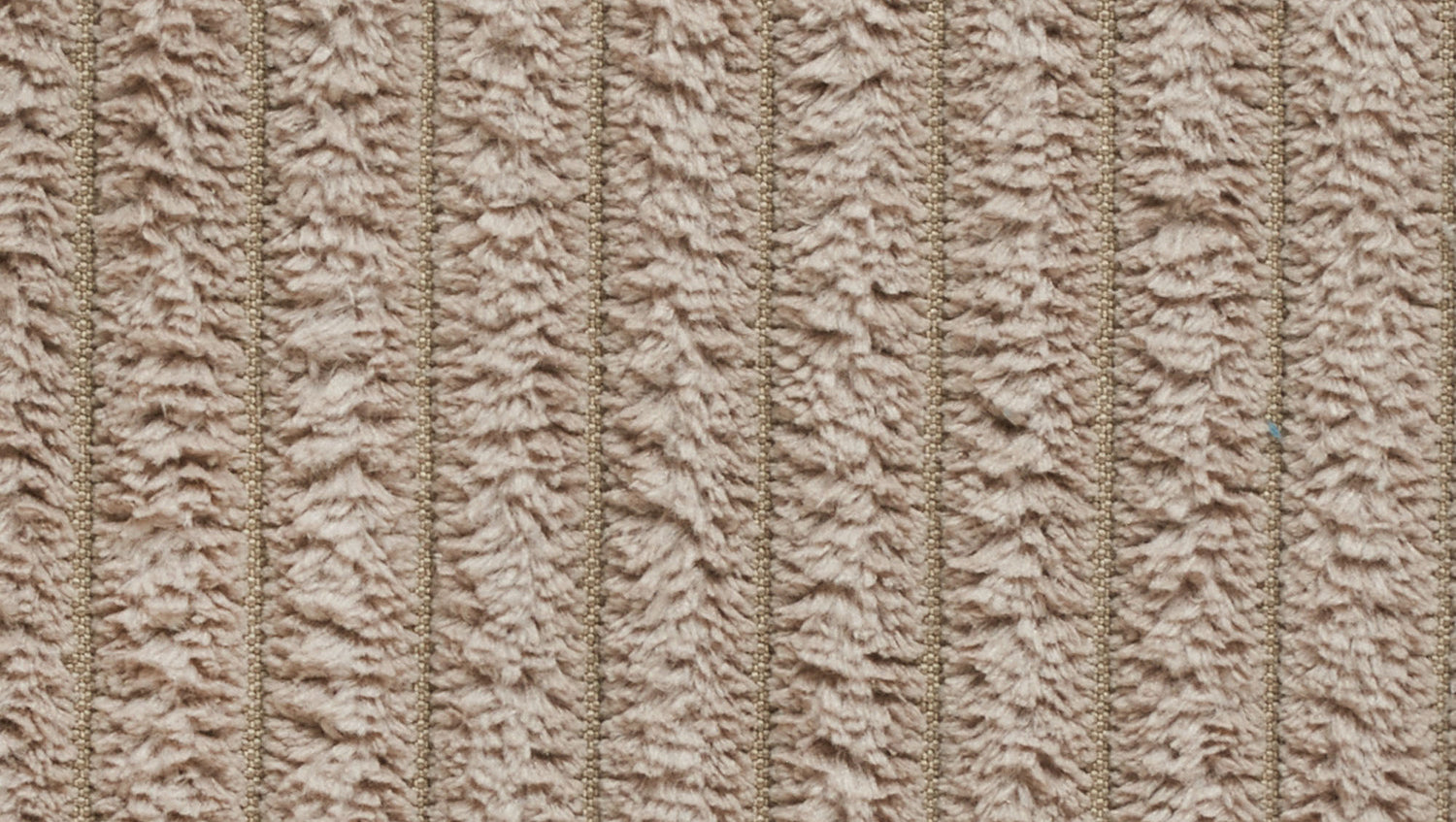 B-Ware KAWOLA Big Hocker MADELINE Polsterhocker Cord taupe
