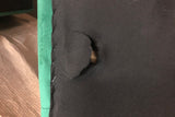 B-Ware KAWOLA Big Sofa NERLA Stoff Velvet grün