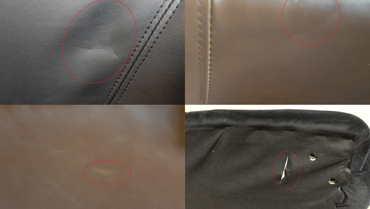 B-Ware KAWOLA Esszimmerstuhl SALI Freischwinger Vintage-Leder braun