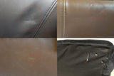 B-Ware KAWOLA Esszimmerstuhl SALI Freischwinger Vintage-Leder braun
