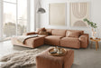 B-Ware KAWOLA Sofa RANI Ecksofa Cord rost Recamiere links