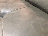 B-Ware KAWOLA Sofa WIOLO Schlafsofa Daybed Leder moosgrün