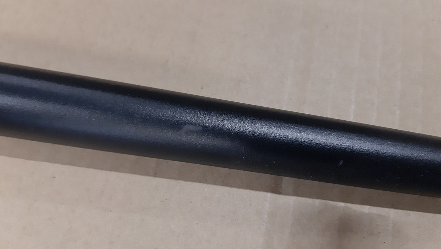 B-Ware KAWOLA Stuhl ZAJA Esszimmerstuhl Kunstleder drehbar Vintage schwarz