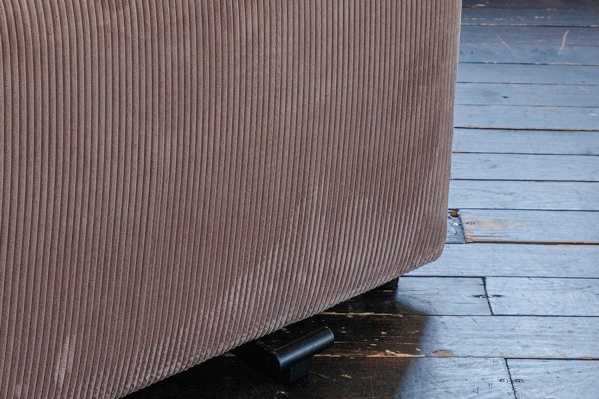 KAWOLA Armlehne / Rückenlehne MIA Cord taupe