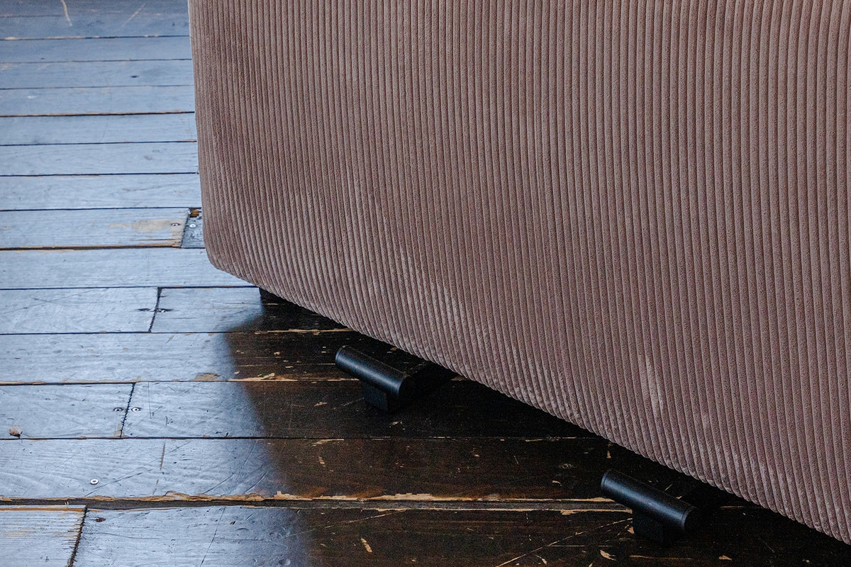 KAWOLA Armlehne / Rückenlehne MIA Cord taupe
