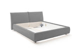 KAWOLA Bett HENRY Polsterbett Cord grau