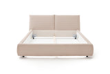KAWOLA Bett HENRY Polsterbett Cord taupe