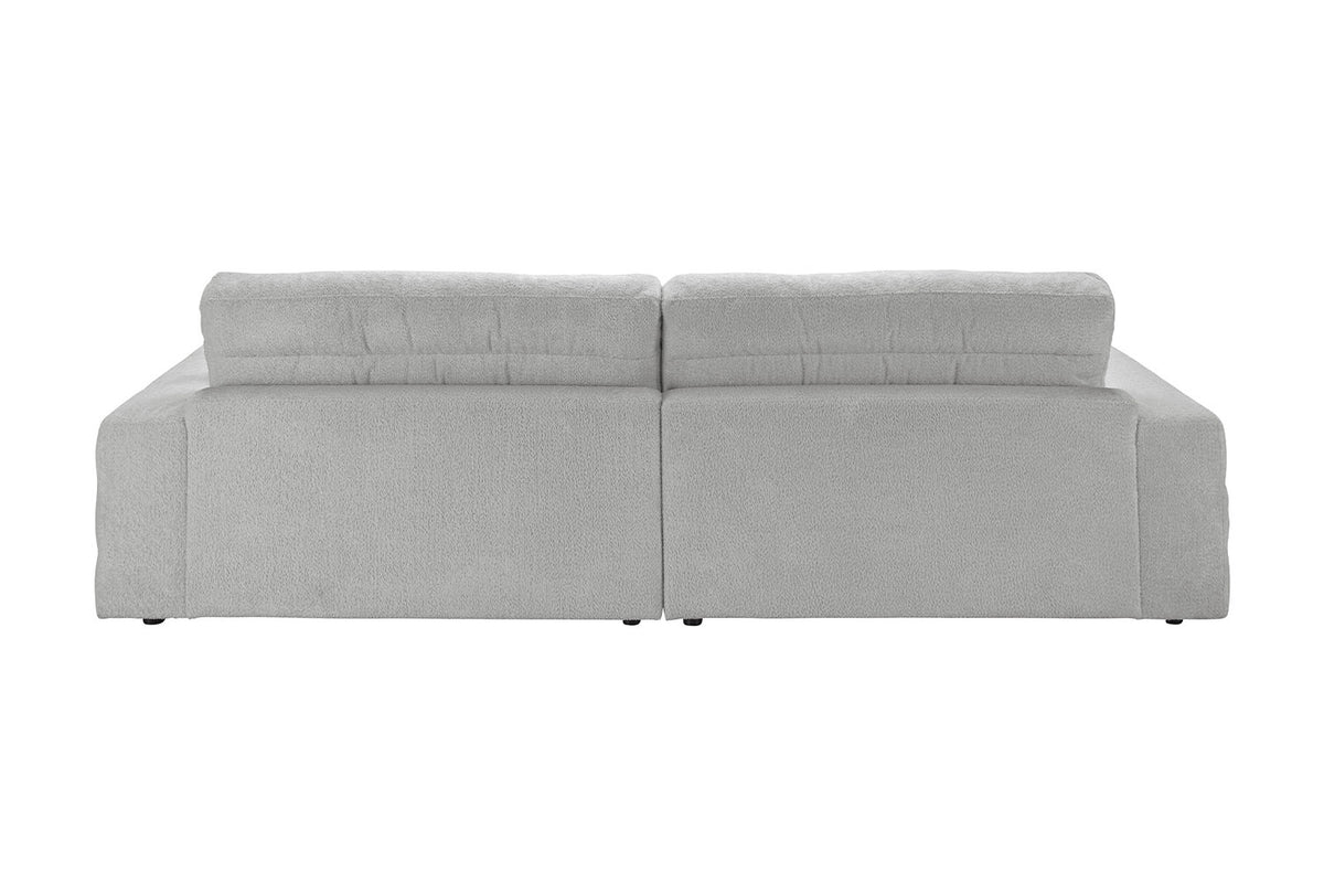 KAWOLA Big Sofa LANA Stoff grau