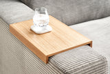KAWOLA Big Sofa MADELINE Cord hellgrau