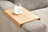 KAWOLA Big Sofa MADELINE Cord steingrau