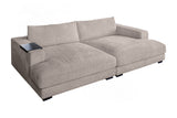 KAWOLA Big Sofa MADELINE Cord taupe