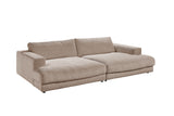 KAWOLA Big Sofa MADELINE Cord taupe