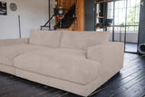 KAWOLA Big Sofa MADELINE Cord taupe