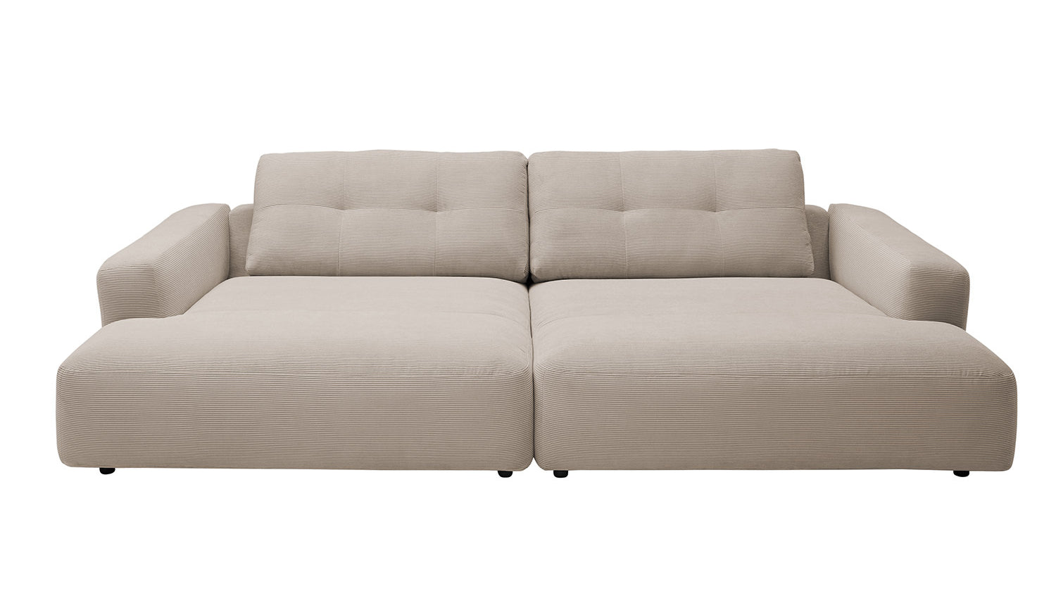 KAWOLA Big Sofa MIKA Feincord beige