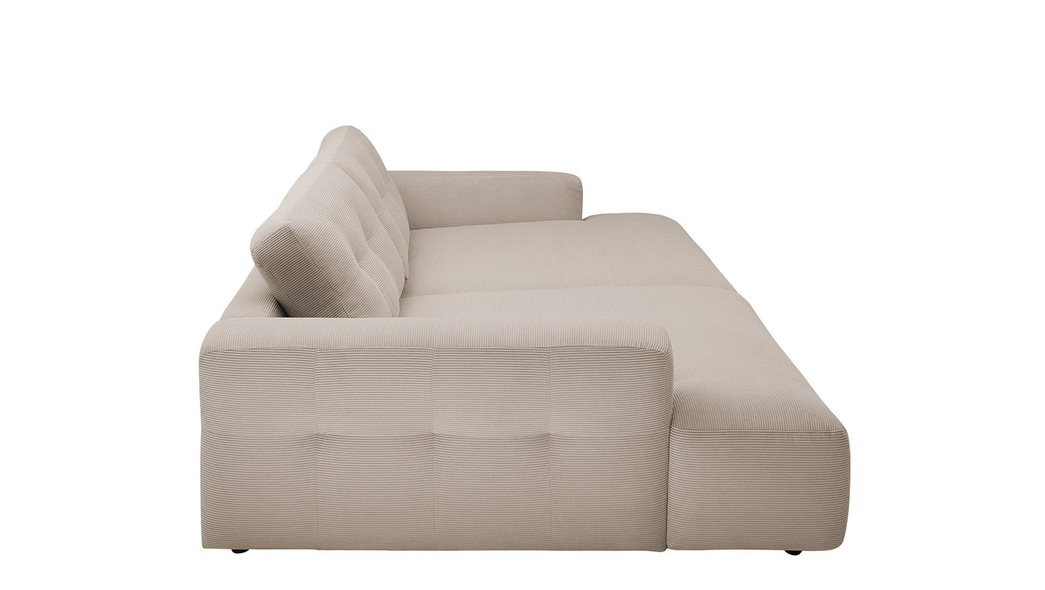 KAWOLA Big Sofa MIKA Feincord beige
