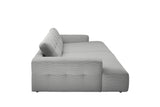 KAWOLA Big Sofa MIKA Feincord grau