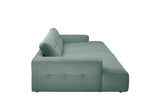 KAWOLA Big Sofa MIKA Feincord grün