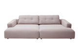 KAWOLA Big Sofa MIKA Feincord rosa
