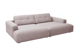 KAWOLA Big Sofa MIKA Feincord rosa