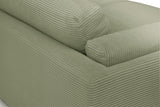 KAWOLA Big Sofa RAINA Cord olivgrün