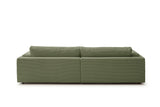 KAWOLA Big Sofa RAINA Cord olivgrün
