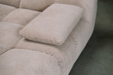 KAWOLA Big Sofa VIVIEN Feincord beige