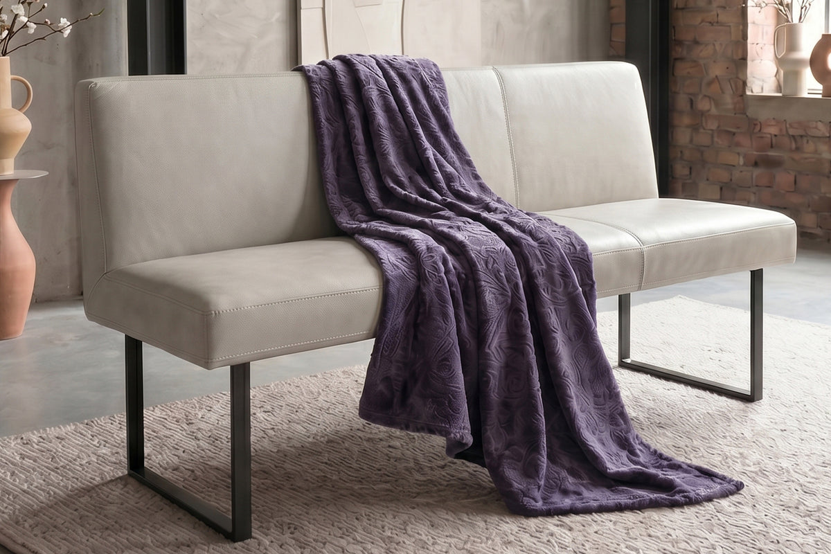 KAWOLA CHRISTIAN LACROIX Kuscheldecke PLUM Velvet