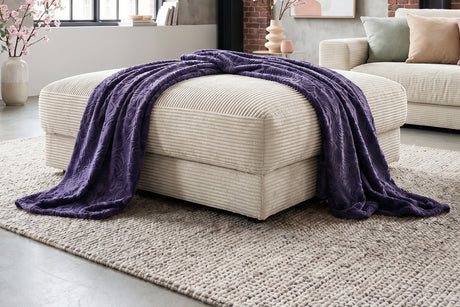 KAWOLA CHRISTIAN LACROIX Kuscheldecke PLUM Velvet