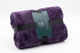 KAWOLA CHRISTIAN LACROIX Kuscheldecke PLUM Velvet