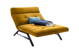KAWOLA Doppelliege AMERIVA Relaxliege Maxi Velvet curry