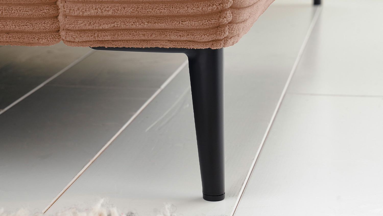 KAWOLA Ecksofa CARA Sofa Cord rost