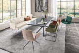 KAWOLA Esszimmerbank CHARME Cord cremeweiß