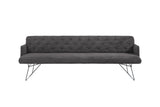 KAWOLA Esszimmerbank CHARME Cord grau