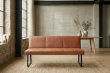 KAWOLA Esszimmerbank ELEEN Leder cognac