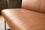 KAWOLA Esszimmerbank ELEEN Leder cognac