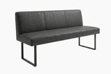 KAWOLA Esszimmerbank ELEEN Leder schwarz