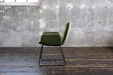 KAWOLA Esszimmerstuhl NEW CHARME Velvet oliv