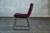 KAWOLA Esszimmerstuhl NEW CHARME Velvet purple