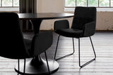 KAWOLA Esszimmerstuhl NEW CHARME Velvet schwarz