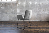 KAWOLA Esszimmerstuhl NEW CHARME Velvet silber