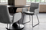 KAWOLA Esszimmerstuhl NEW CHARME Velvet silber